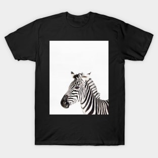 Zebra print, Nursery, Animal, Kids room, Modern art, Wall decor T-Shirt